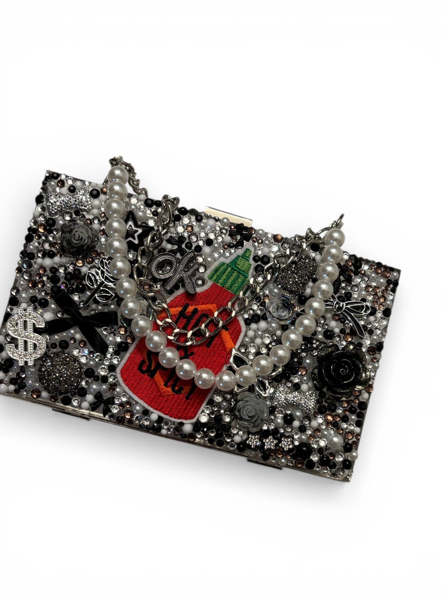 Spicy Mami Acrylic Junk Clutch