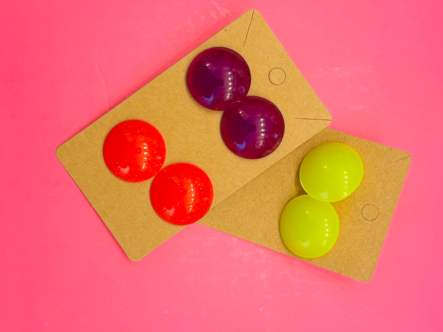 Cute As A Button Earrings