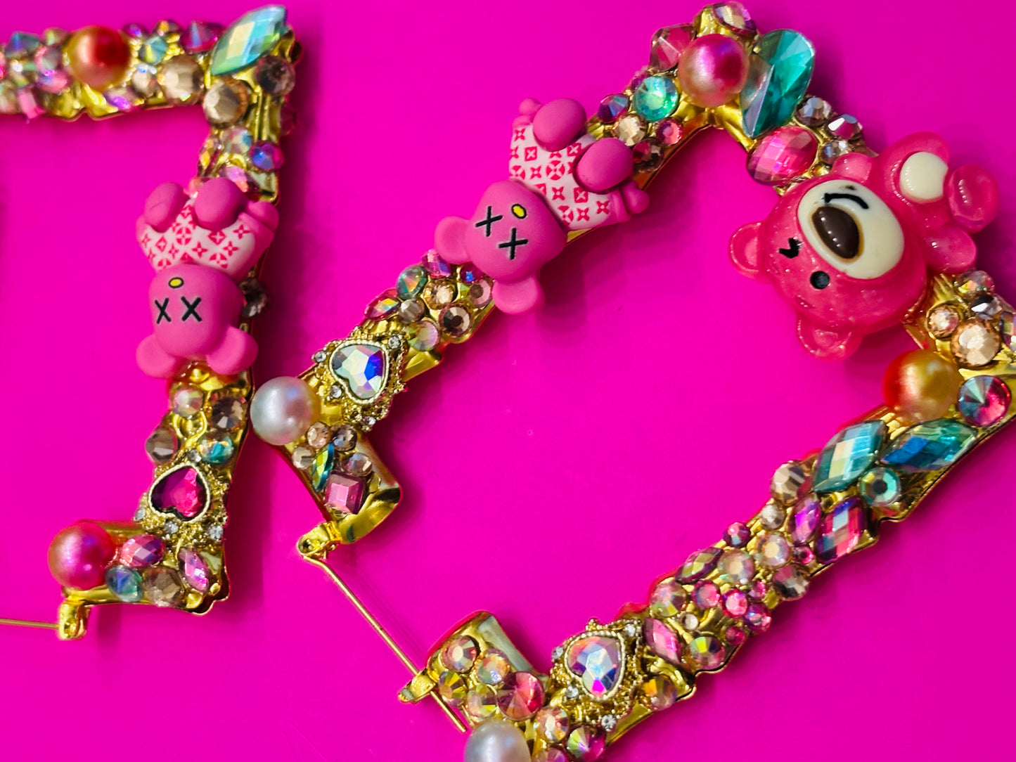 Berry Sweet Junk Earrings