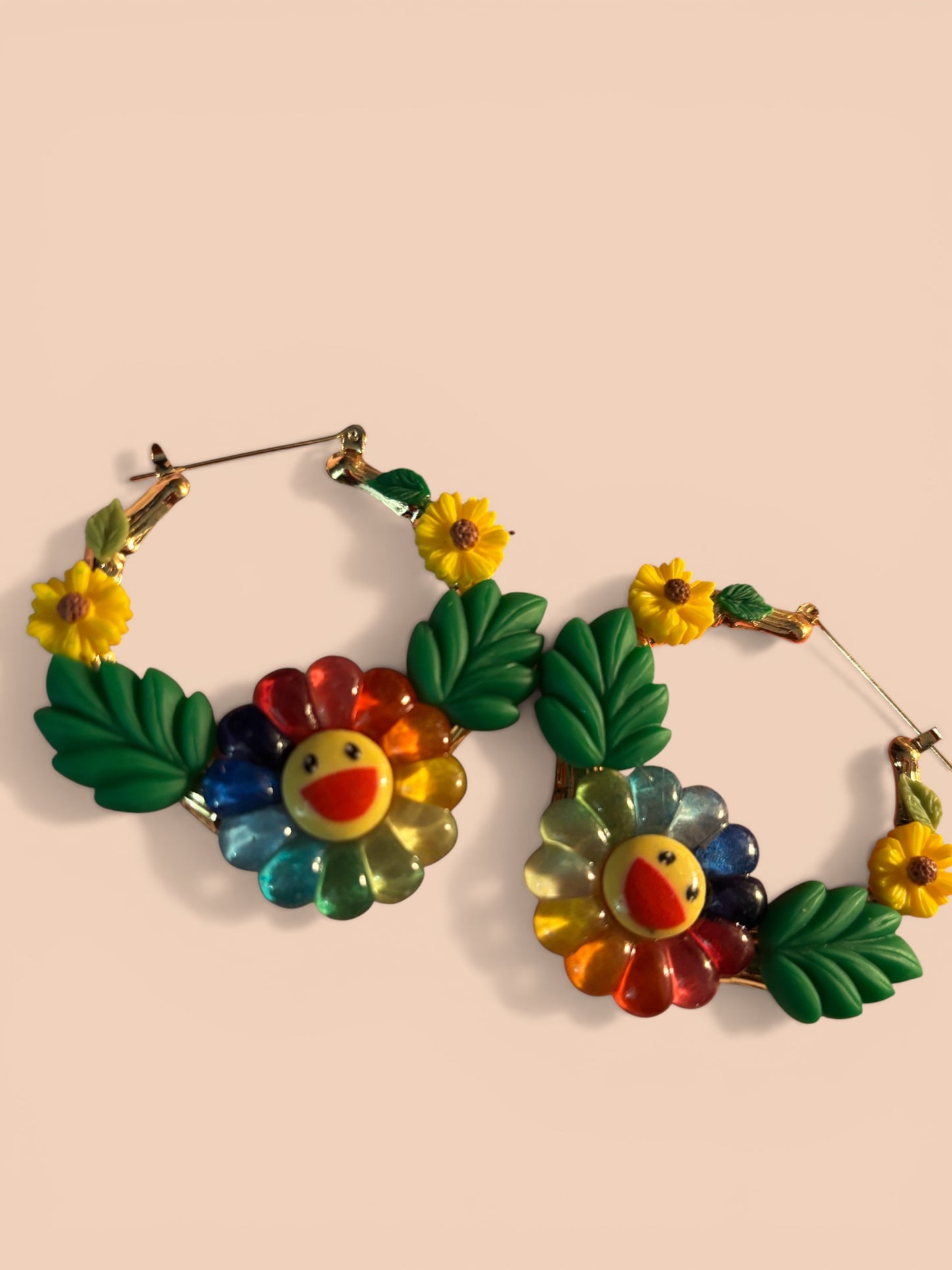So Groovy Junk Earrings