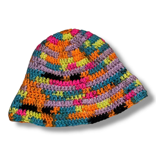 Girly Girl Crochet Bucket Hat
